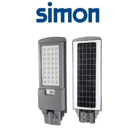 SIMON โคมถนนโซลาร์เซลล์